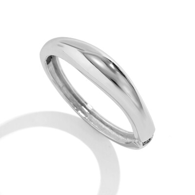 KMVEXO Okrugla glatka narukvica Ženska minimalistička zlatna srebrna boja Tekstura Šarm Nakit za zapešće Nakit za par Steampunk