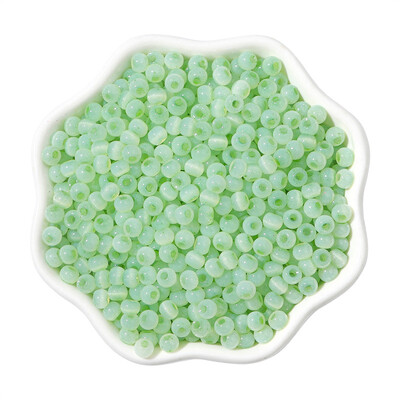 4mm opálové korálky s mačacím okom, české sklenené korálky na výrobu šperkov, DIY náramok, náhrdelník, taška, oblečenie, šitie.