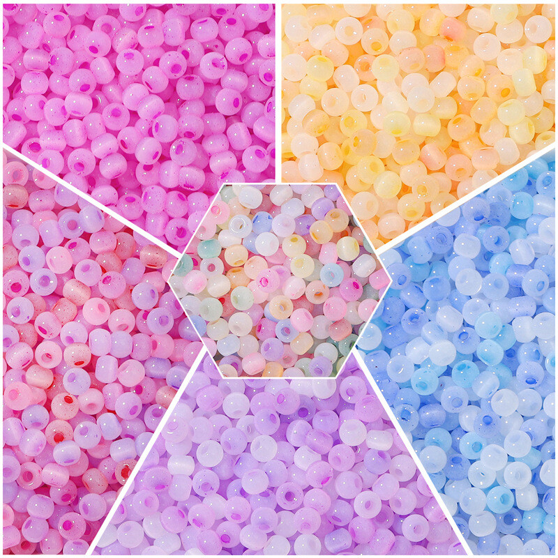 4mm opálové korálky s mačacím okom, české sklenené korálky na výrobu šperkov, DIY náramok, náhrdelník, taška, oblečenie, šitie.