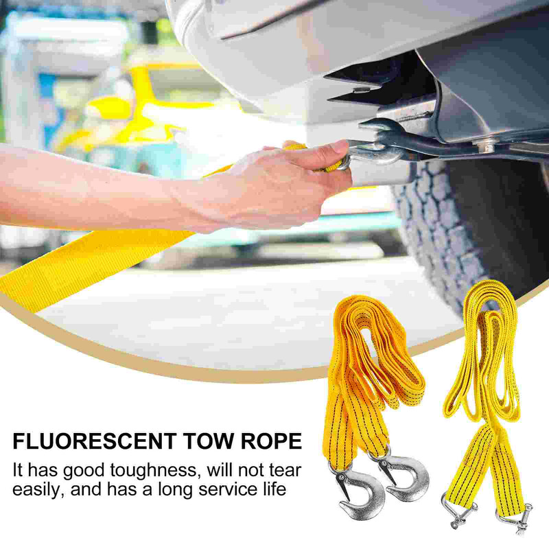 Prikolica Auto Uže za vuču Auto Hitna pomoć s kukom Ratchet Trake Automobili