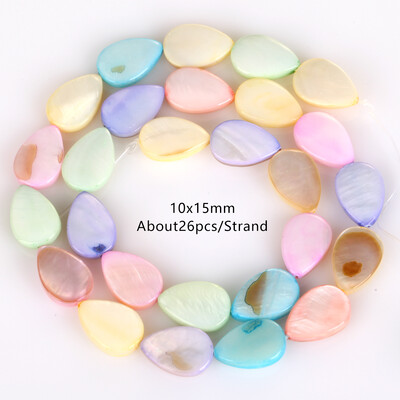 Mărgele naturale de cochilii de macaron Love Hreat Star Moon Cube Plate, rotunde, mărgele distanțatoare libere Artizanat pentru fabricarea de brățări de bijuterii de 15"