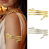 Náramok na ruku Nastaviteľný náramok v tvare hada Plážová móda Pulseiras Bijoux Lover náramok Hip Hop náramky pre ženy B062