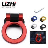 Kerek lökhárító matrica díszíti az univerzális szimulációt vonóhorog készlet vonószíj vonókötelek ABS műanyag módosítással díszítve