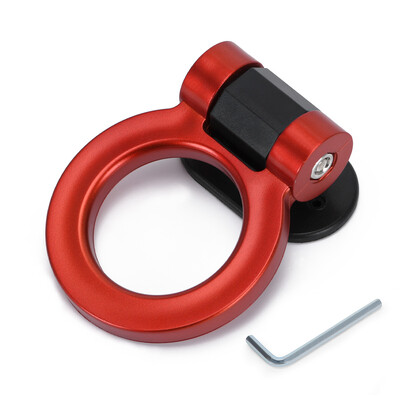 Kerek lökhárító matrica díszíti az univerzális szimulációt vonóhorog készlet vonószíj vonókötelek ABS műanyag módosítással díszítve