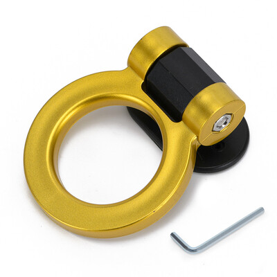 Kerek lökhárító matrica díszíti az univerzális szimulációt vonóhorog készlet vonószíj vonókötelek ABS műanyag módosítással díszítve