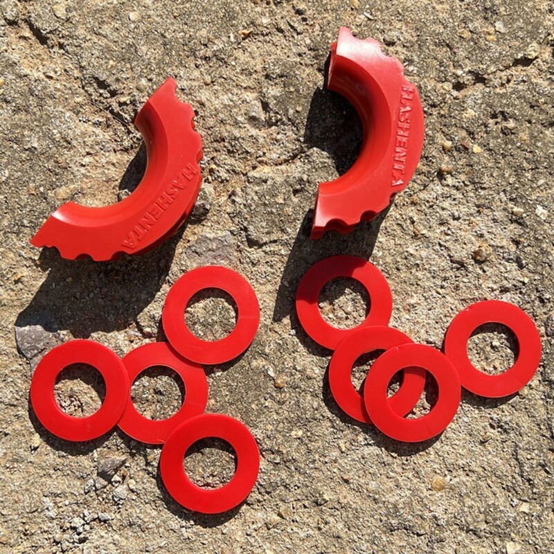 Săibă de izolație cu cătușe cu inel în D Protectie bară de protecție pentru 3/4 5/8 Off-Road