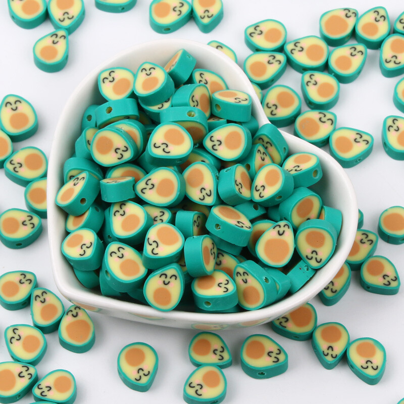 20/50/100db Aranyos tojásos polimer agyaggyöngyök mosolygó arc kézzel készített laza távtartó ékszerkészítéshez barkácsolás karkötő nyaklánc kiegészítők