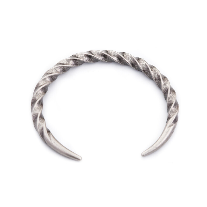Módne vintage náramky z nehrdzavejúcej ocele 316L Twist, punkové hip hopové jednoduché náramky pre mužov a ženy, párty šperky, darčeky, dropshipping