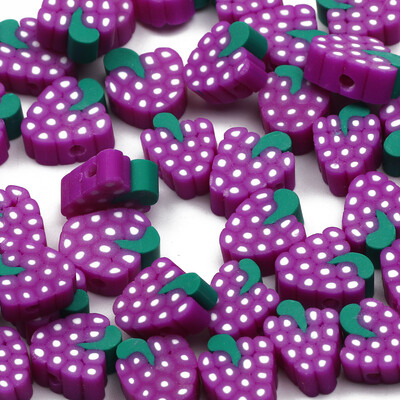 20/50/100db Lila Napraforgó Állatok Mosoly Gyöngyök Kerek Szív Forma Polimer Agyag Gyöngyök Ékszerekhez Diy karkötő Kulcstartó