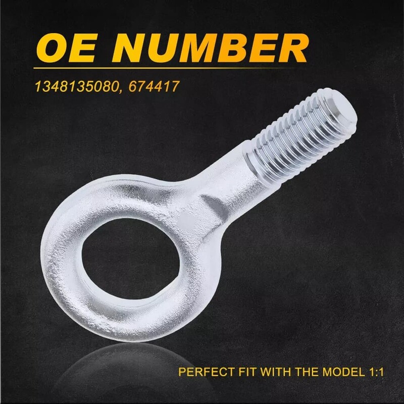 Pentru Citroen releu Peugeot Boxer Fiat Ducato Cârlig de recuperare a ochiului de remorcare scurt 06 Cârlig de remorcă de mașină Cârlig de remorcare Piese de întreținere auto