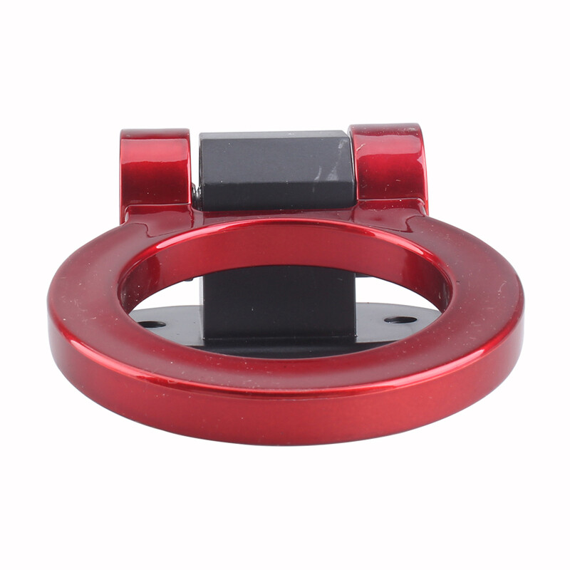 Többszínű autó utánfutó horgok matrica dekoráció autó hátsó első rögzítése utánfutó versenygyűrű jármű vonóhorog kulcsokkal