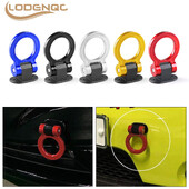 ABS Оформление на автомобила Куки за ремарке Стикер Декорация Автомобил Симулация на задно предно ремарке Комплект куки за теглене Автомобилни аксесоари