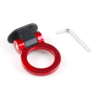 ABS Оформление на автомобила Куки за ремарке Стикер Декорация Автомобил Симулация на задно предно ремарке Комплект куки за теглене Автомобилни аксесоари