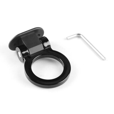 ABS Оформление на автомобила Куки за ремарке Стикер Декорация Автомобил Симулация на задно предно ремарке Комплект куки за теглене Автомобилни аксесоари