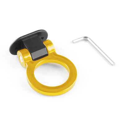 ABS Оформление на автомобила Куки за ремарке Стикер Декорация Автомобил Симулация на задно предно ремарке Комплект куки за теглене Автомобилни аксесоари