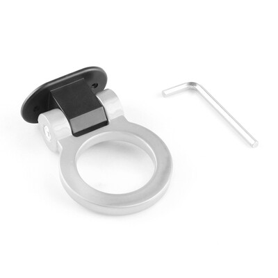 ABS Оформление на автомобила Куки за ремарке Стикер Декорация Автомобил Симулация на задно предно ремарке Комплект куки за теглене Автомобилни аксесоари