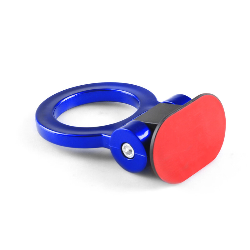 ABS Оформление на автомобила Куки за ремарке Стикер Декорация Автомобил Симулация на задно предно ремарке Комплект куки за теглене Автомобилни аксесоари