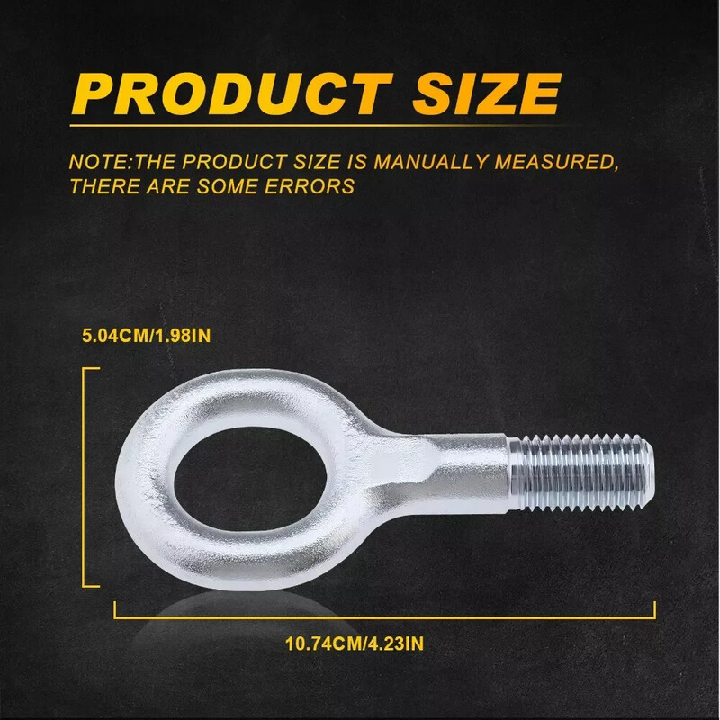 Vonószem horog 1348135080 vonóhorog vonósaru szemhurok konzol gyűrű illik Citroen relé 2006-Up Peugeot Boxer 2006-Up típushoz