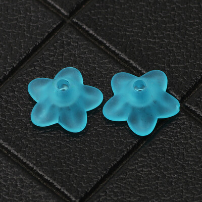 10x4mm 100db matt fehér virág akril gyöngyök karkötők laza távtartó gyöngyök ékszerek készítéséhez barkácsolás női fülbevalók kiegészítők