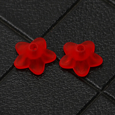 10x4mm 100db matt fehér virág akril gyöngyök karkötők laza távtartó gyöngyök ékszerek készítéséhez barkácsolás női fülbevalók kiegészítők