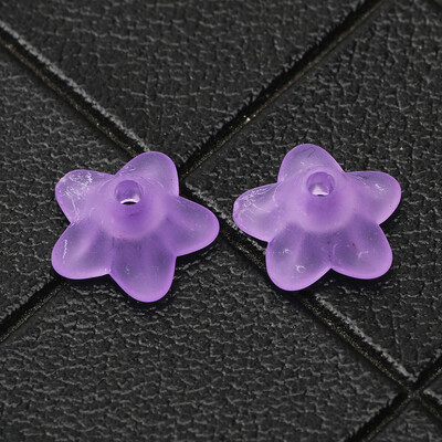 10x4mm 100db matt fehér virág akril gyöngyök karkötők laza távtartó gyöngyök ékszerek készítéséhez barkácsolás női fülbevalók kiegészítők