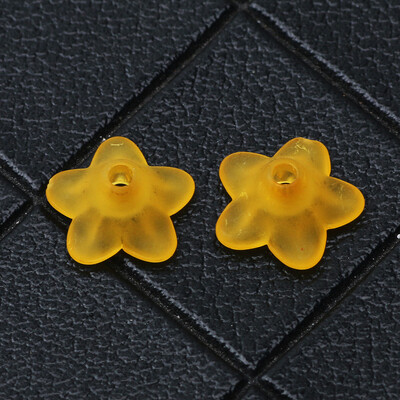 10x4mm 100db matt fehér virág akril gyöngyök karkötők laza távtartó gyöngyök ékszerek készítéséhez barkácsolás női fülbevalók kiegészítők