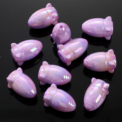 30 vnt šviečiančių akrilo karoliukų, 15 mm pentagramos palaidų karoliukų, skirtų tamsoje švytintiems papuošalams gaminti „pasidaryk pats“ apyrankės karoliai, auskarai