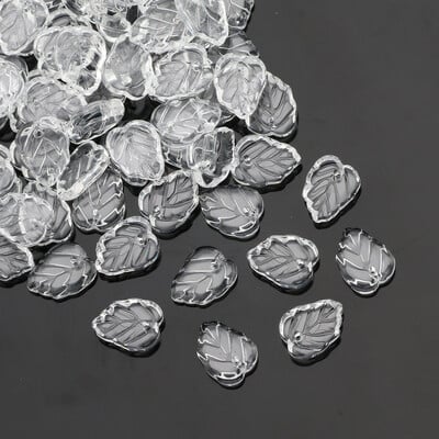 10X13mm AB krištáľové korálky z českého skla v tvare listu na výrobu šperkov, príveskov, náramkov, náhrdelníkov a remesiel