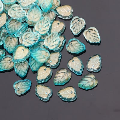 10X13mm AB krištáľové korálky z českého skla v tvare listu na výrobu šperkov, príveskov, náramkov, náhrdelníkov a remesiel