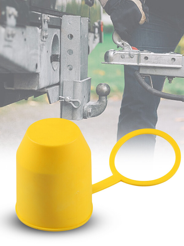 Kuglična kapica za prikolicu s prstenom za zaključavanje Kugla za vuču Poklopac za kuku Otporan na prašinu Zaštita prikolice za kamp kućice Vodootporni dodaci za automobil