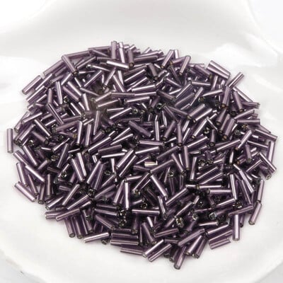 Sklenené české korálky s podšívkou, ručne vyrobené, veľkoobchod, 17 farieb, 2x6 mm, 300 ks