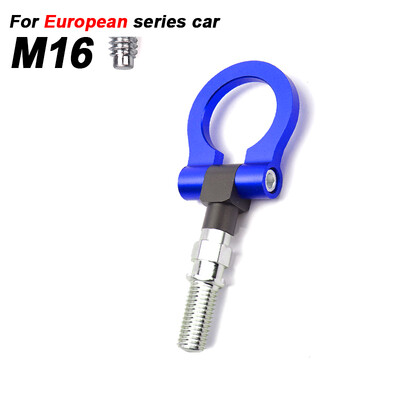 Universal Racing Tow Hook Μπροστινό πίσω πίσω τρέιλερ αυτοκινήτου Άγκιστρο έλξης αυτοκινήτου για M16 European Cars M18 Japanese Cars Πολλαπλά χρώματα