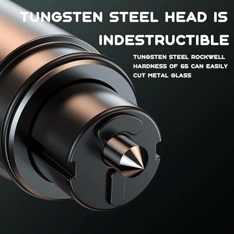 Spărgător de ferestre Dispozitiv de tăiere centuri de siguranță Dispozitive pentru mașini Instrument de evacuare a vehiculului Ciocan sigur Spărgător de sticlă Artefact de urgență salvator One Seco