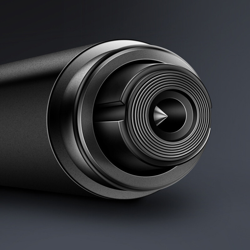 2-u-1 sigurnosni čekić za automobil Razbijač prozorskog stakla Rezač sigurnosnog pojasa Alat za hitno spašavanje od volframovog čelika visoke tvrdoće s bazom