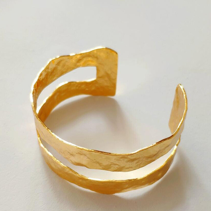 Neregulāra metāliska rokassprādze sievietēm Modes rotaslietas panku aproču rokassprādzes vairumtirdzniecība aksesuāri mūžīgi jauni stili 2023443