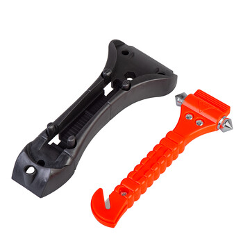 1PCS Survival Safety Hammer Camping Driving Car Bet Seat Seat Cutter Σφυρί διαφυγής έκτακτης ανάγκης για να σπάσει το τζάμι του παραθύρου ΚΟΚΚΙΝΟ