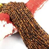 Veľkoobchodné korálky z prírodného kameňa, korálky z tigrieho oka na výrobu šperkov, korálkovanie, DIY náhrdelník, náramok, príslušenstvo 2 mm 3 mm