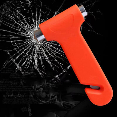 Instrument de evacuare de urgență a mașinii Ciocan de evacuare de siguranță Spărgător de ferestre de sticlă Artefact de sticlă de salvare Dispozitiv de tăiere a centurii de siguranță Salvare a vieții