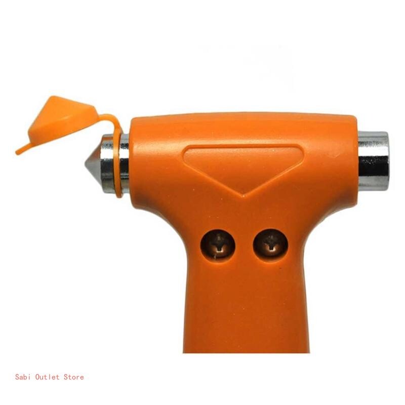 Autóipari biztonsági kalapács, többfunkciós mentővágás a biztonsági övekhez, fém vészhelyzeti menekülési autó ablaktörése