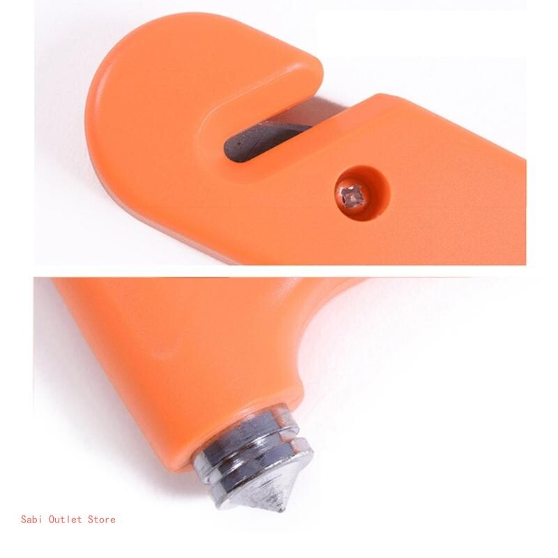 Autóipari biztonsági kalapács, többfunkciós mentővágás a biztonsági övekhez, fém vészhelyzeti menekülési autó ablaktörése