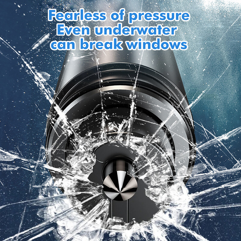 Ciocan de siguranță pentru mașină Dispărător de geamuri de sticlă de urgență Cutter centură de siguranță Ciocan de urgență de evacuare Instrument de salvare