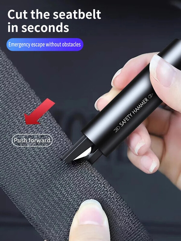 Sigurnosni čekić za razbijanje prozora automobila Automobil za spašavanje Razbijeno staklo za bijeg Višenamjenski automobil za brzo razbijanje prozora