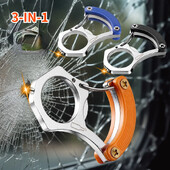 3-U-1 Razbijač prozora automobila Otvarač za pivske boce Metalni privjesak za ključeve Sigurnosni čekić za razbijanje stakla Alat za bijeg u slučaju kvara Dodaci za automobile