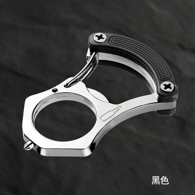 3-U-1 Razbijač prozora automobila Otvarač za pivske boce Metalni privjesak za ključeve Sigurnosni čekić za razbijanje stakla Alat za bijeg u slučaju kvara Dodaci za automobile