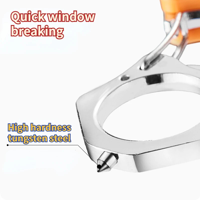 3-U-1 Razbijač prozora automobila Otvarač za pivske boce Metalni privjesak za ključeve Sigurnosni čekić za razbijanje stakla Alat za bijeg u slučaju kvara Dodaci za automobile