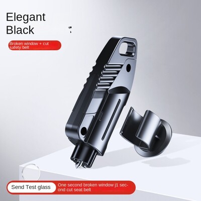 Sigurnosni čekić za mali automobil, metalni razbijač prozora, čekić za spašavanje, ugrađeni sigurnosni pojas, nož za rezanje, alat za samospašavanje u automobilu