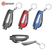 Nadogradnja 1kom Prijenosni sigurnosni čekić za automobil Opružni čekić Escape Hammer Probijač za razbijanje prozora Rezač sigurnosnog pojasa Čekić Privjesak za ključeve Marteau