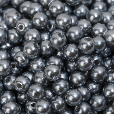 3/4/5/6/8/10/12mm Krāsainas akrila pērļu krelles, vaļīgas starplikas krelles rokdarbiem Rotaslietas krelles Rokassprādzes Kaklarotas Auskari