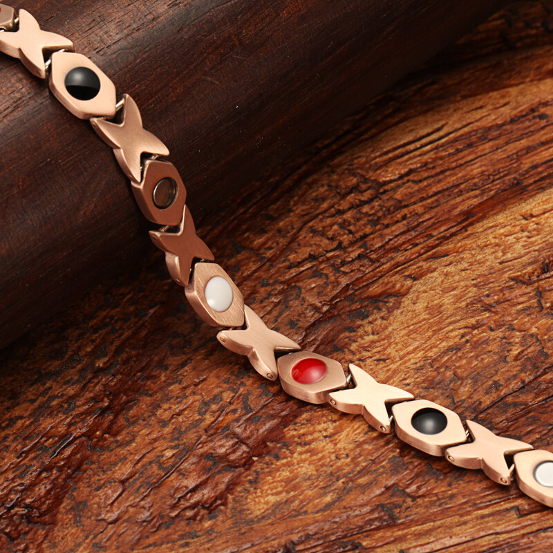 WelMag Health, brățară magnetică cu putere de titan, brățări sportive pentru bărbați, bioenergie, ion negativ, germaniu pentru brățară, bijuterii pentru bărbați