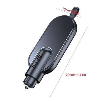 Autóbiztonsági kalapács Auto Sürgősségi Üveg Ablaktörő Biztonsági öv Vágó Életmentő Vészhelyzetek Menekülési Túlélő Whis Szerszám autóhoz